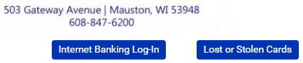 bank of mauston online banking